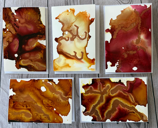 Flow & Color Series - Fall Edition Notecard Kit