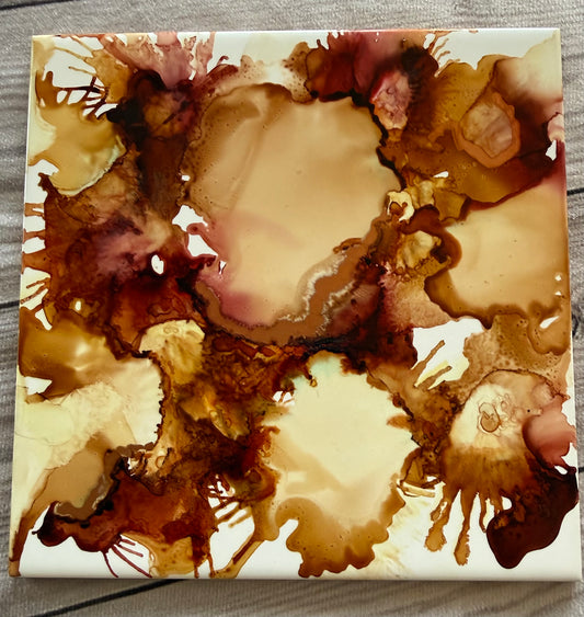 Flow & Color Series - Fall Edition 8x8 Ceramic Tile Kit