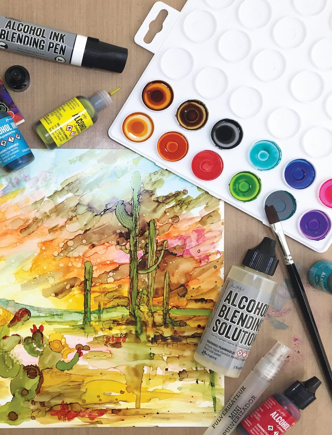 Tim Holtz® Alcohol Ink Palette