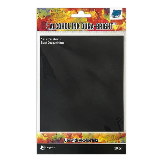 Tim Holtz® Alcohol Ink Graphix Dura-Bright™ Black, 10 pc.
