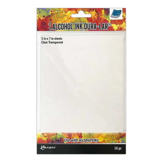 Tim Holtz® Alcohol Ink Graphix Dura-Lar® Clear, 10 pc.