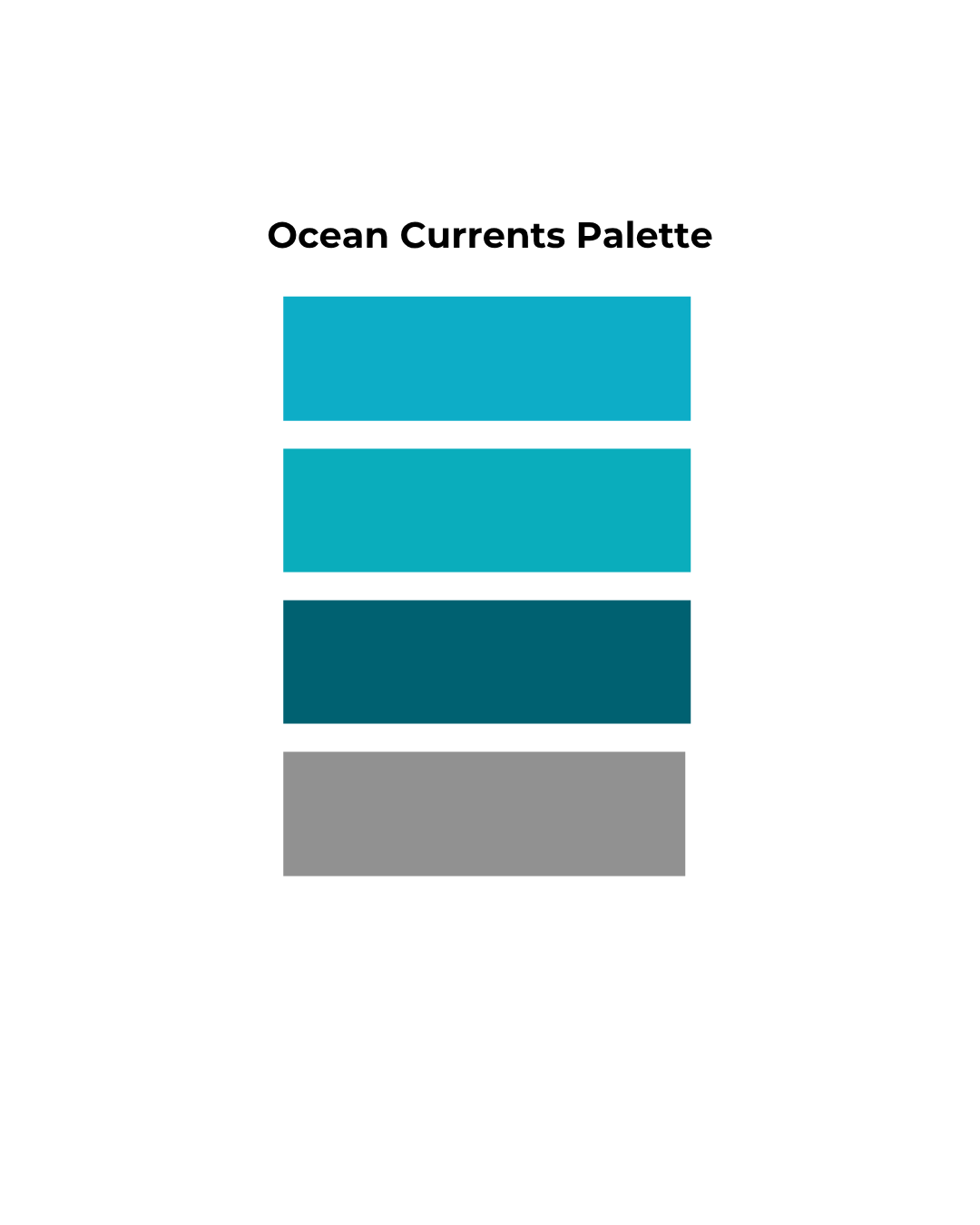 Flow & Color Series:  Ocean Currents Edition 8x8 Ceramic Tile Kit