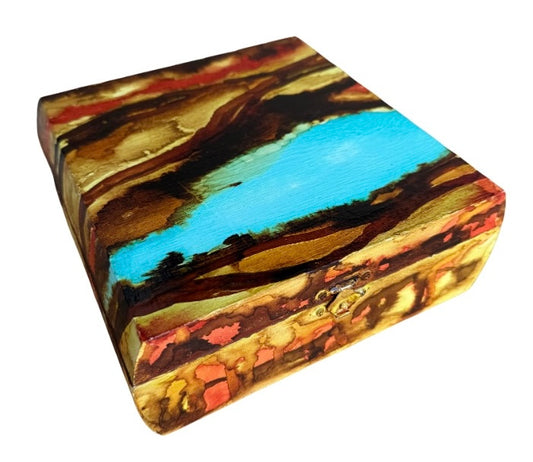 The Winding Waterway Keepsake Box